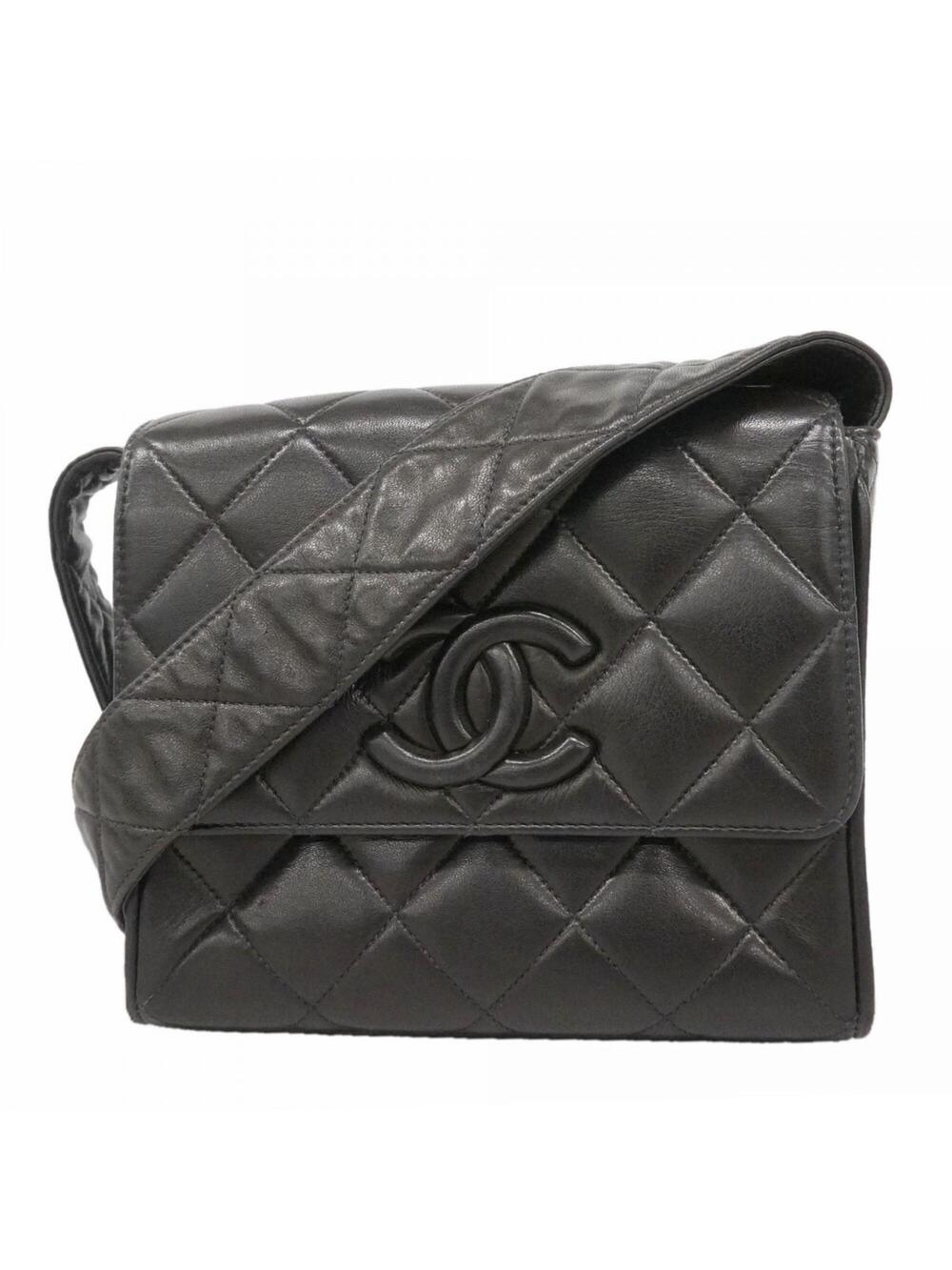 Chanel Vintage Covered Cc Flap Bag #299281C26B